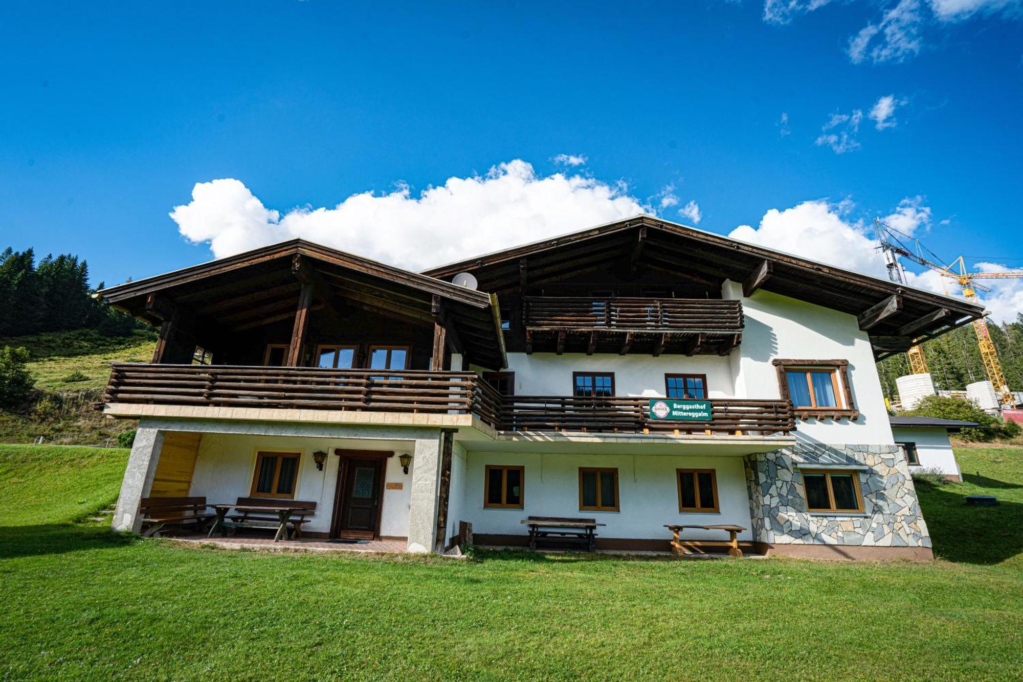 ホテル Mittereggalm Mühlbach am Hochkönig エクステリア 写真