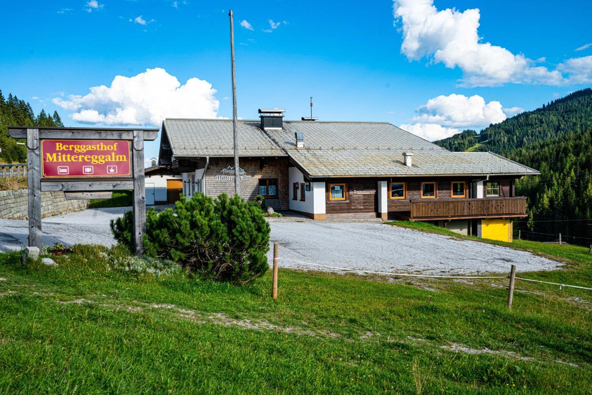 ホテル Mittereggalm Mühlbach am Hochkönig エクステリア 写真